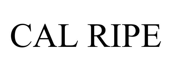 Trademark Logo CAL RIPE