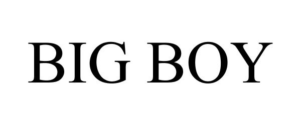 Trademark Logo BIG BOY