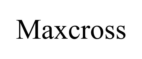 Trademark Logo MAXCROSS