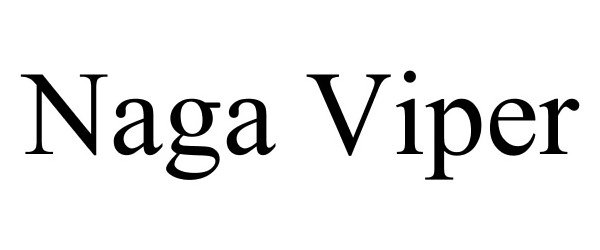 Trademark Logo NAGA VIPER
