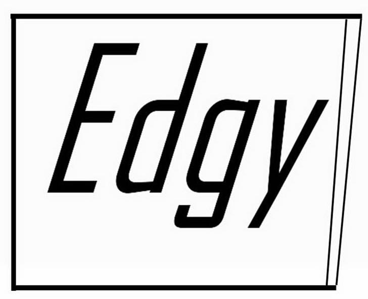 Trademark Logo EDGY