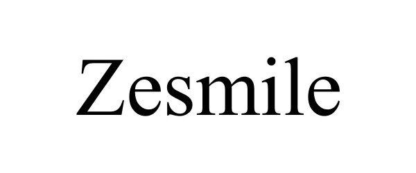 Trademark Logo ZESMILE