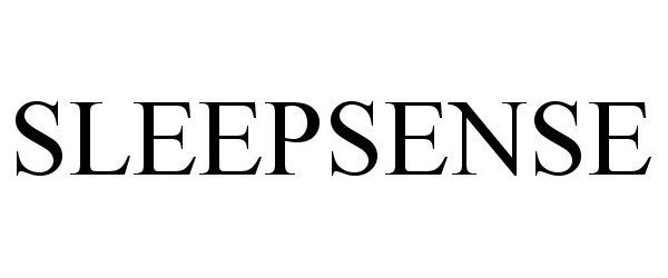 Trademark Logo SLEEPSENSE