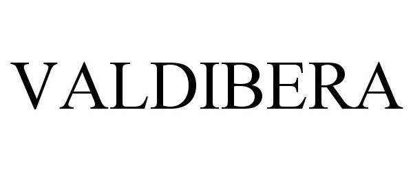 Trademark Logo VALDIBERA