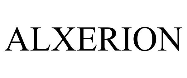 Trademark Logo ALXERION