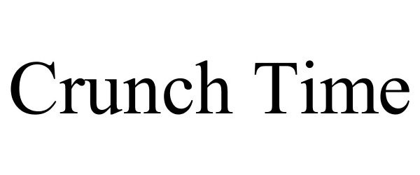Trademark Logo CRUNCH TIME