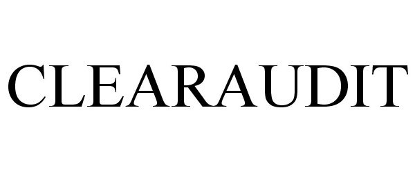 Trademark Logo CLEARAUDIT