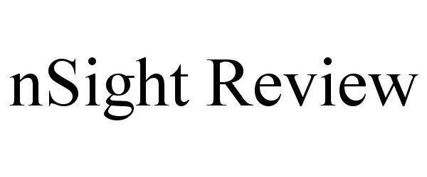  NSIGHT REVIEW