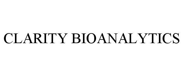  CLARITY BIOANALYTICS