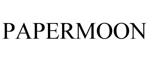 Trademark Logo PAPERMOON