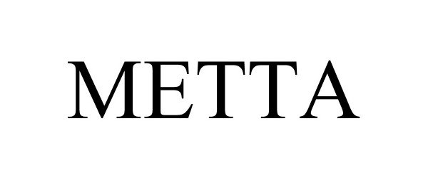 Trademark Logo METTA