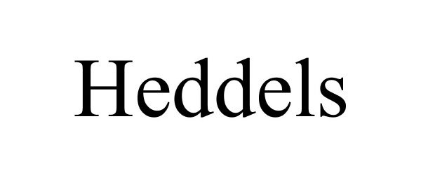 Trademark Logo HEDDELS