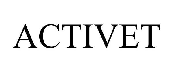 Trademark Logo ACTIVET