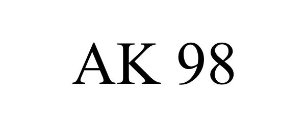 Trademark Logo AK 98