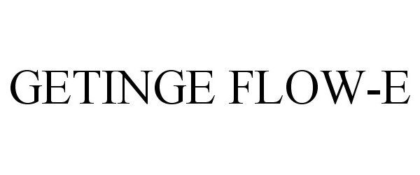  GETINGE FLOW-E