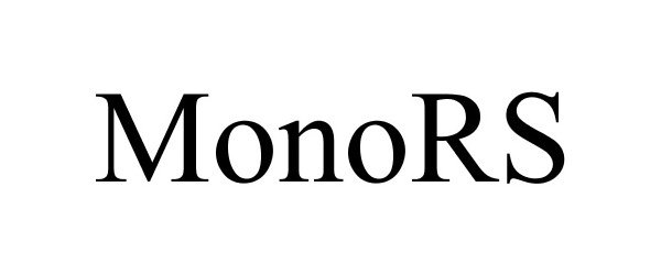 Trademark Logo MONORS