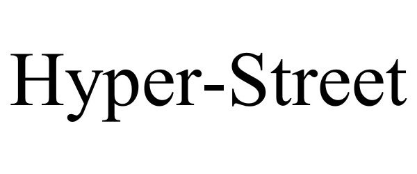 Trademark Logo HYPER-STREET