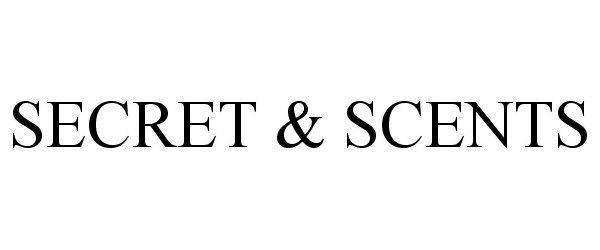 Trademark Logo SECRET & SCENTS