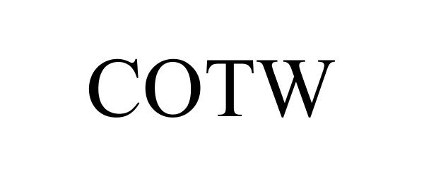 Trademark Logo COTW