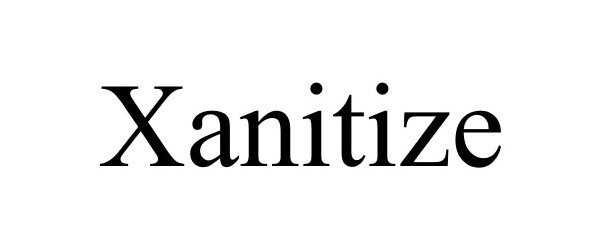 Trademark Logo XANITIZE
