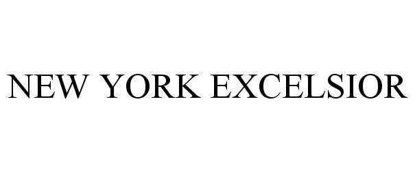 Trademark Logo NEW YORK EXCELSIOR