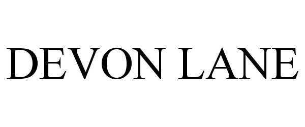 Trademark Logo DEVON LANE