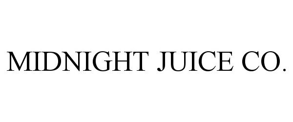  MIDNIGHT JUICE CO.