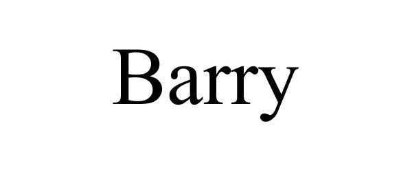Trademark Logo BARRY