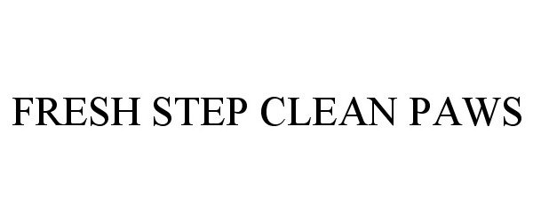  FRESH STEP CLEAN PAWS