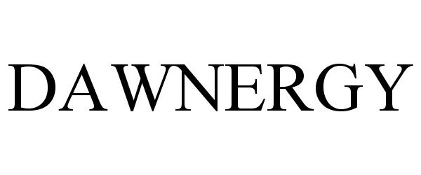 Trademark Logo DAWNERGY