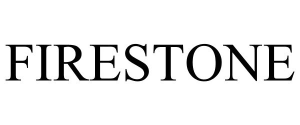 Trademark Logo FIRESTONE