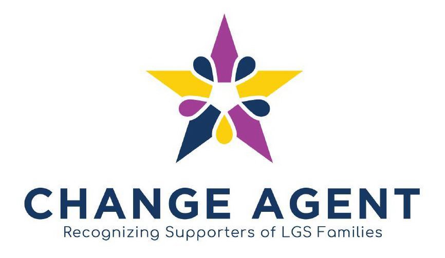 Trademark Logo CHANGE AGENT RECOGNIZING SUPPORTERS OF LGS FAMILIES