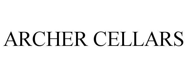 Trademark Logo ARCHER CELLARS