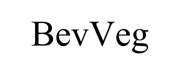 Trademark Logo BEVVEG