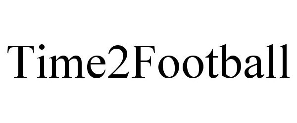 Trademark Logo TIME2FOOTBALL
