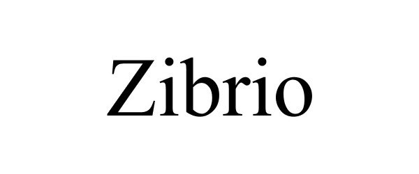 Trademark Logo ZIBRIO