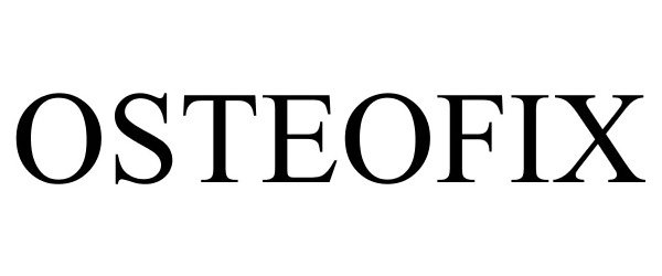 Trademark Logo OSTEOFIX