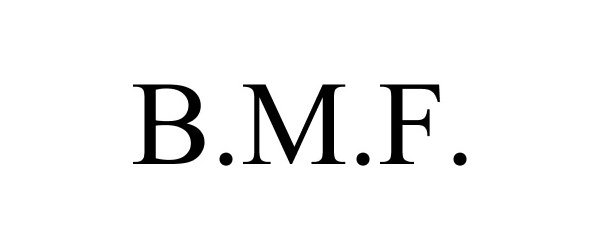 Trademark Logo B.M.F.