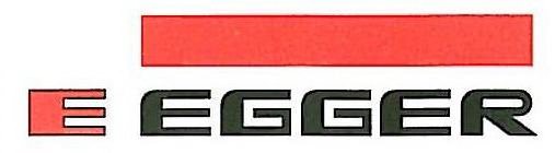Trademark Logo E EGGER