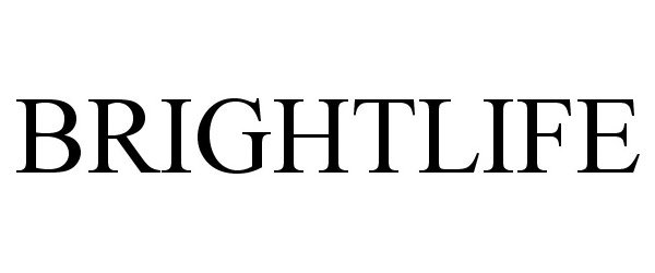 Trademark Logo BRIGHTLIFE