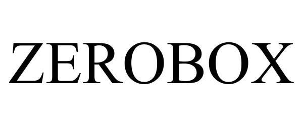 Trademark Logo ZEROBOX