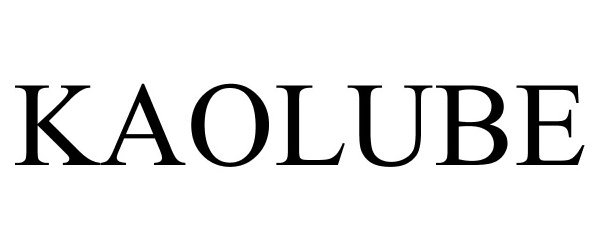 Trademark Logo KAOLUBE