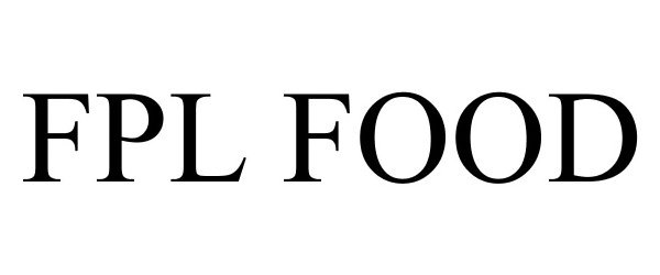 Trademark Logo FPL FOOD