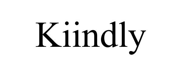Trademark Logo KIINDLY