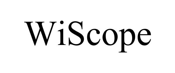 Trademark Logo WISCOPE