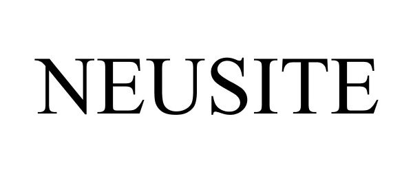 Trademark Logo NEUSITE