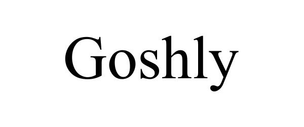 Trademark Logo GOSHLY