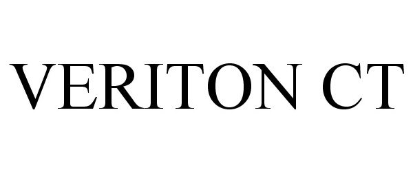 Trademark Logo VERITON CT