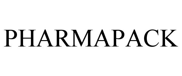 Trademark Logo PHARMAPACK