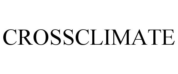 Trademark Logo CROSSCLIMATE